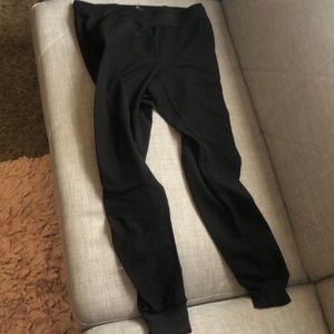 Black joggers